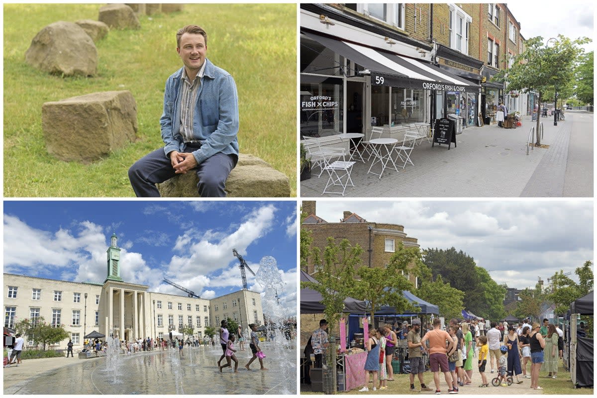 Brat’s Tomos Parry says his London area reminds him of rural Wales  (Daniel Lynch / ES Composite)