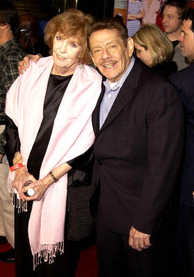 Anne Meara and Jerry Stiller at the Hollywood premiere of The Royal Tenenbaums