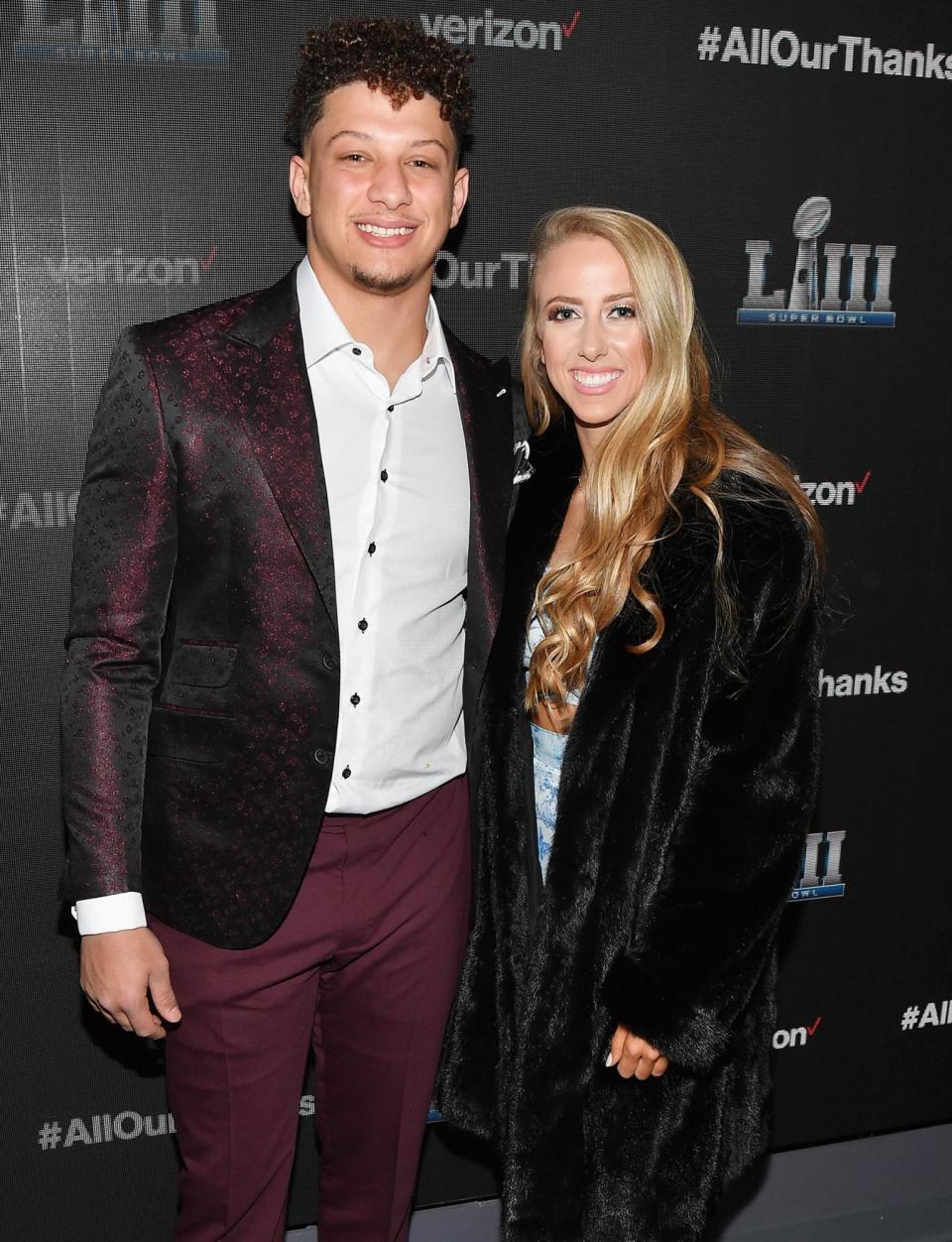 Patrick Mahomes, Brittany Matthews