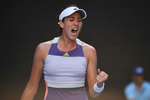 Spain's Garbine Muguruza defeated Romania's fourth seed Simona Halep in the semi-finals