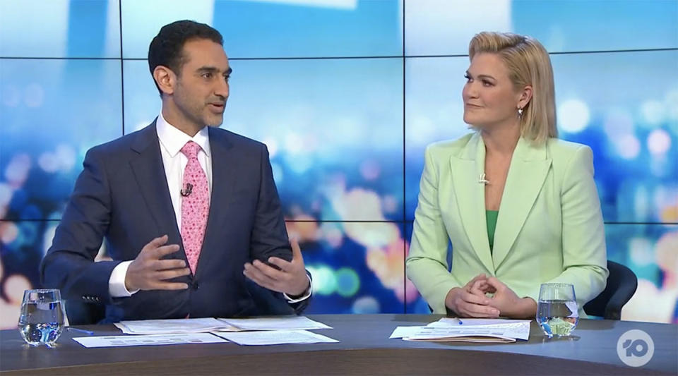 Waleed Aly also shared a touching tribute to the MasterChef star. Photo: Ten