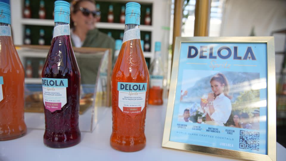 Delola being served the New York City Wine and Food Festival in 2023. - Rob Kim/Getty Images for NYCWFF