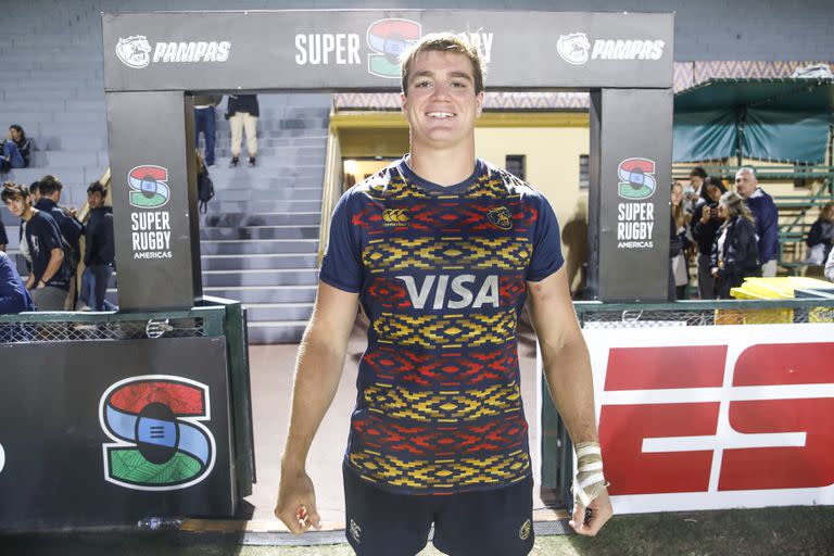 Jerónimo Ureta volvió a jugar el Super Rugby y sueña con levantar la copa con el equipo argentino.