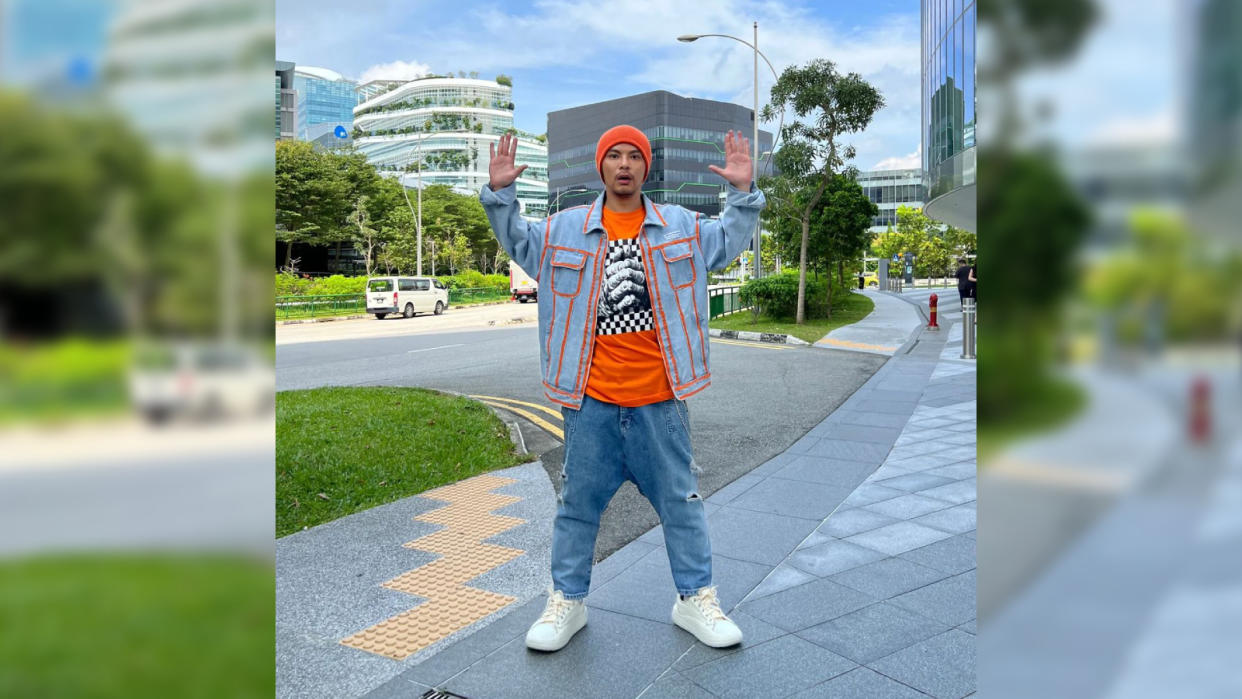 Malaysian rapper Namewee during his one-day trip to Singapore in January. (PHOTO: Instagram/nameweephoto)