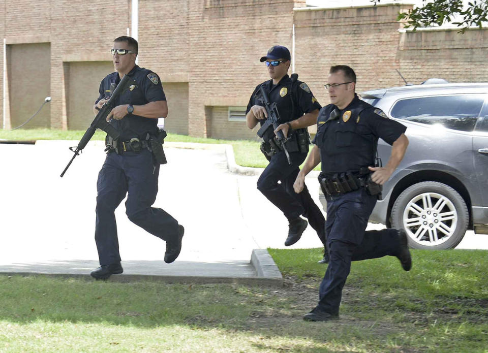 Several police officers shot in Baton Rouge