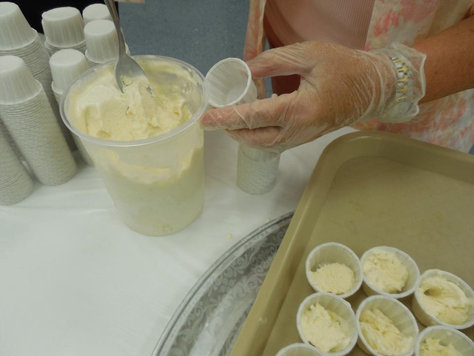 Pawpaw ice cream is one of the most popular products at the annual N.C. Pawpaw Festival.