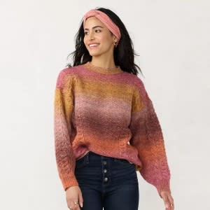 ombre sweater