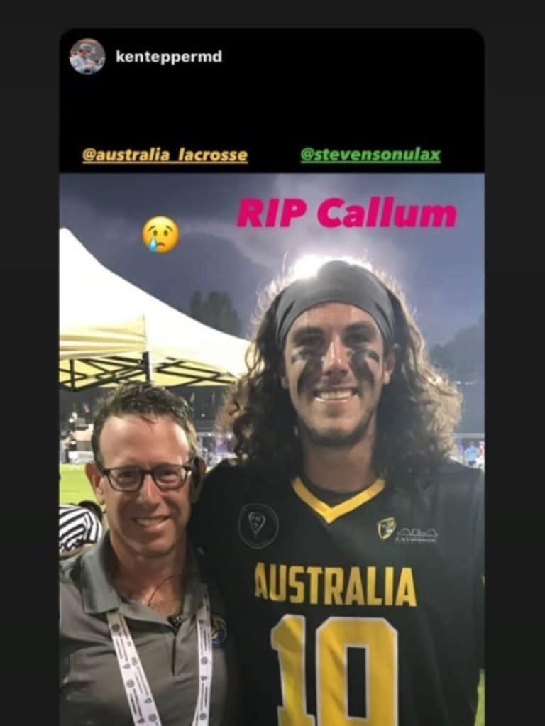 Tributes flow for Callum Robinson,. who went missing in Mexico last week. Picture; Instagram,