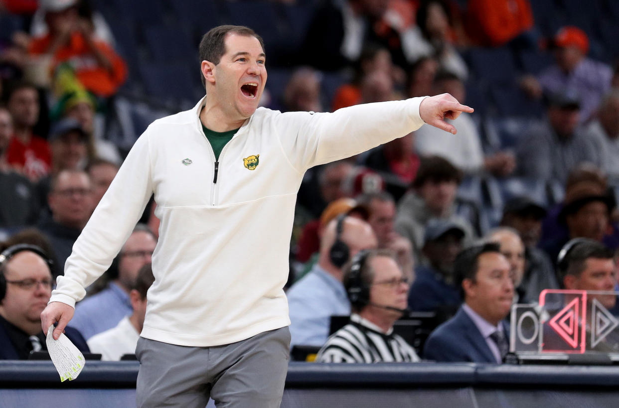 Scott Drew is one of just seven active men's college basketball head coaches to have won a national title. (Photo by Justin Ford/Getty Images)