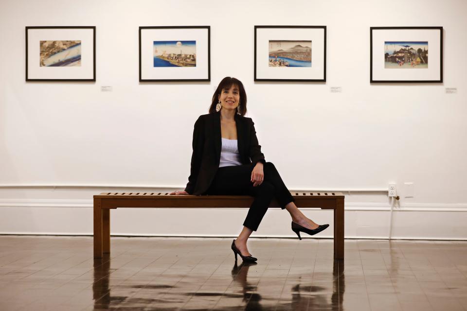 The new New Bedford Art Museum Executive Director Suzanne de Vegh.