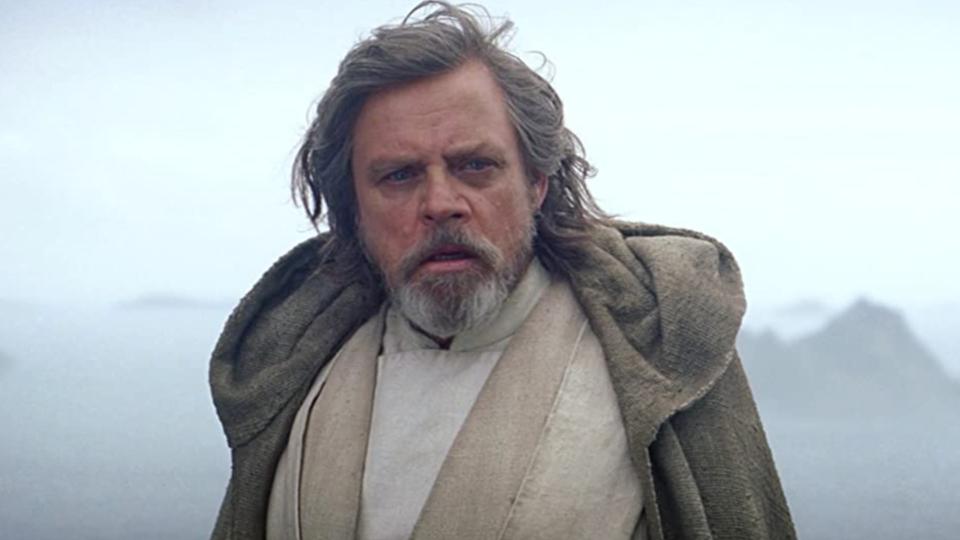 Mark Hamill in Star Wars: The Force Awakens