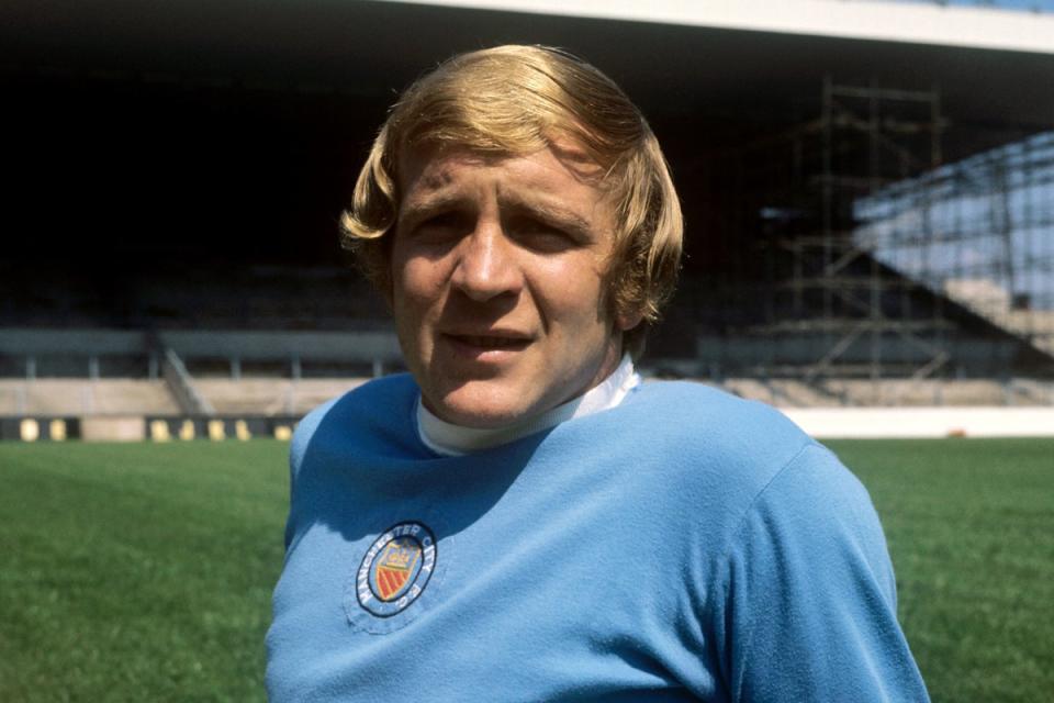 Maine Road great: Francis Lee is one of the best players ever to wear the colours of Manchester City  (PA)