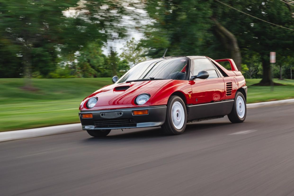 autozam az1 and honda nsxr