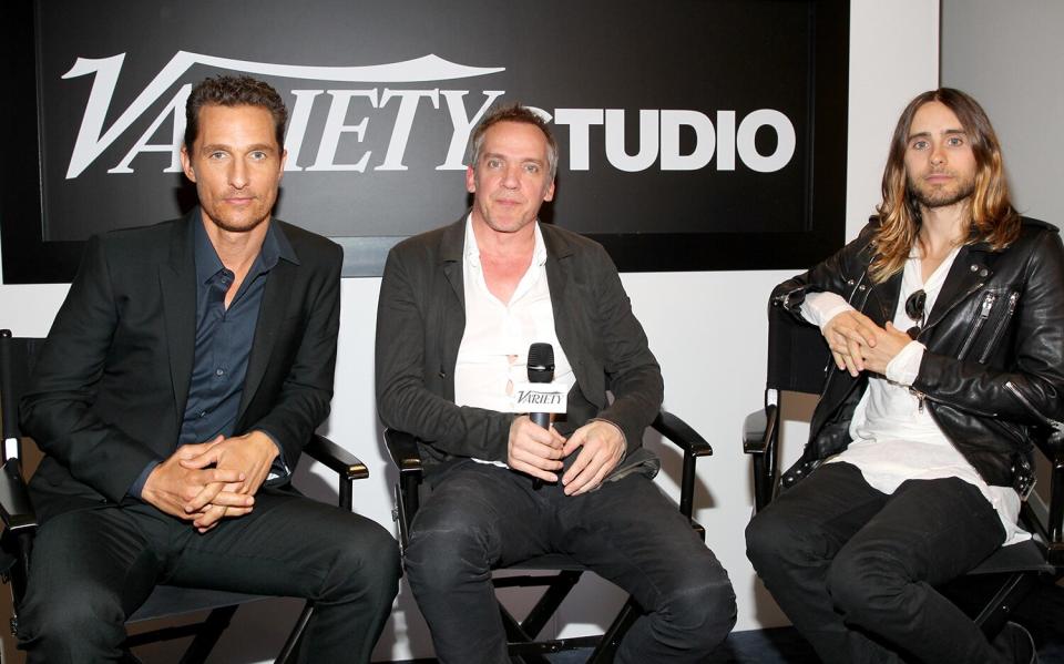 Actor Matthew McConaughey, director Jean-Marc Vallée and actor Jared Leto