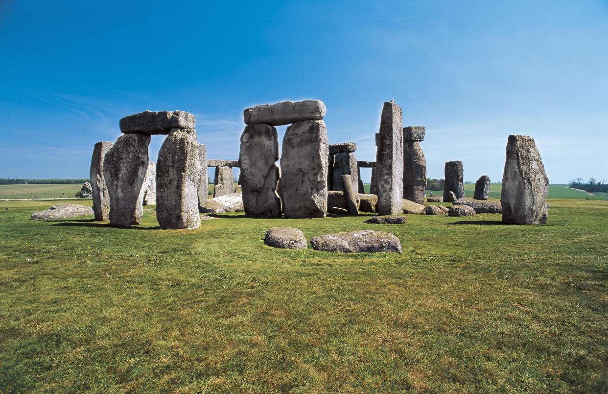 Were some of the stones already there? Getty