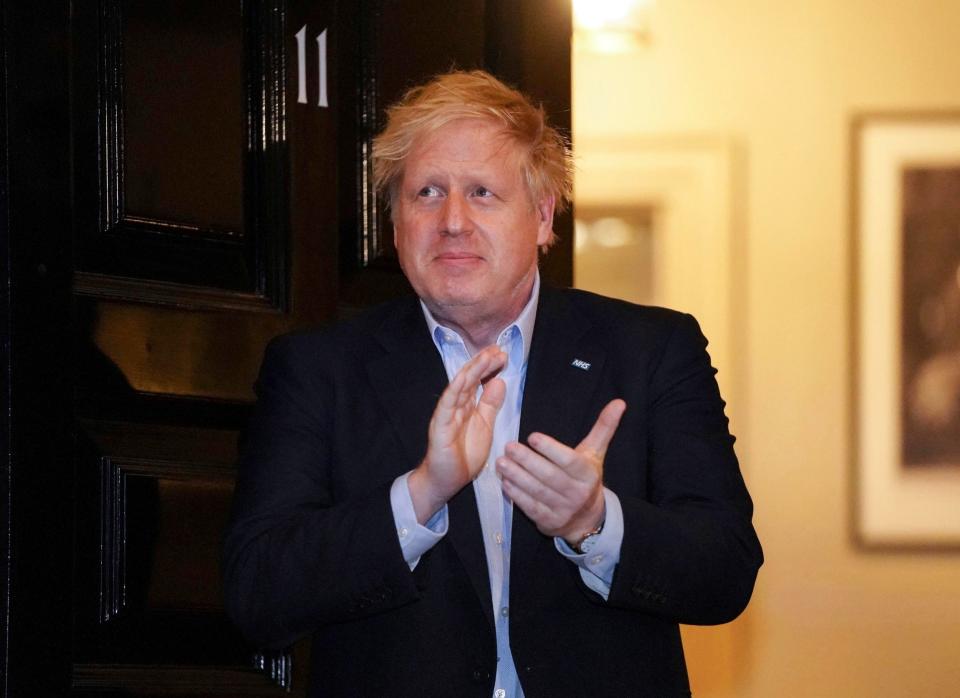 Boris Johnson is in intensive care with the coronavirus (AP)