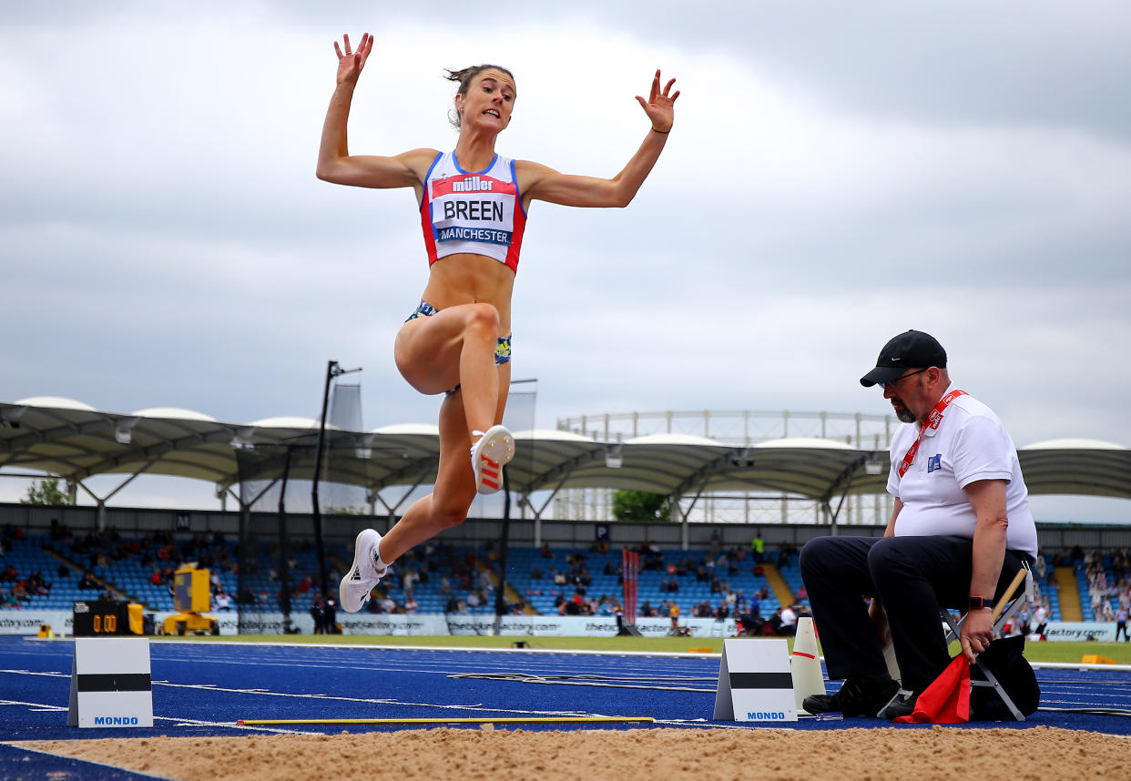 Olivia Breen won a bronze medal at the 2012 London Games and owns a pair of gold medals from world championship competition. (Ashley Allen/Getty Images)