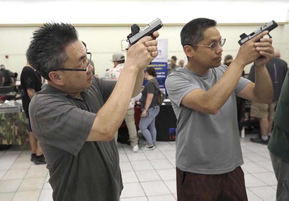 San Diego Gun Show held at the East San Diego Masonic.