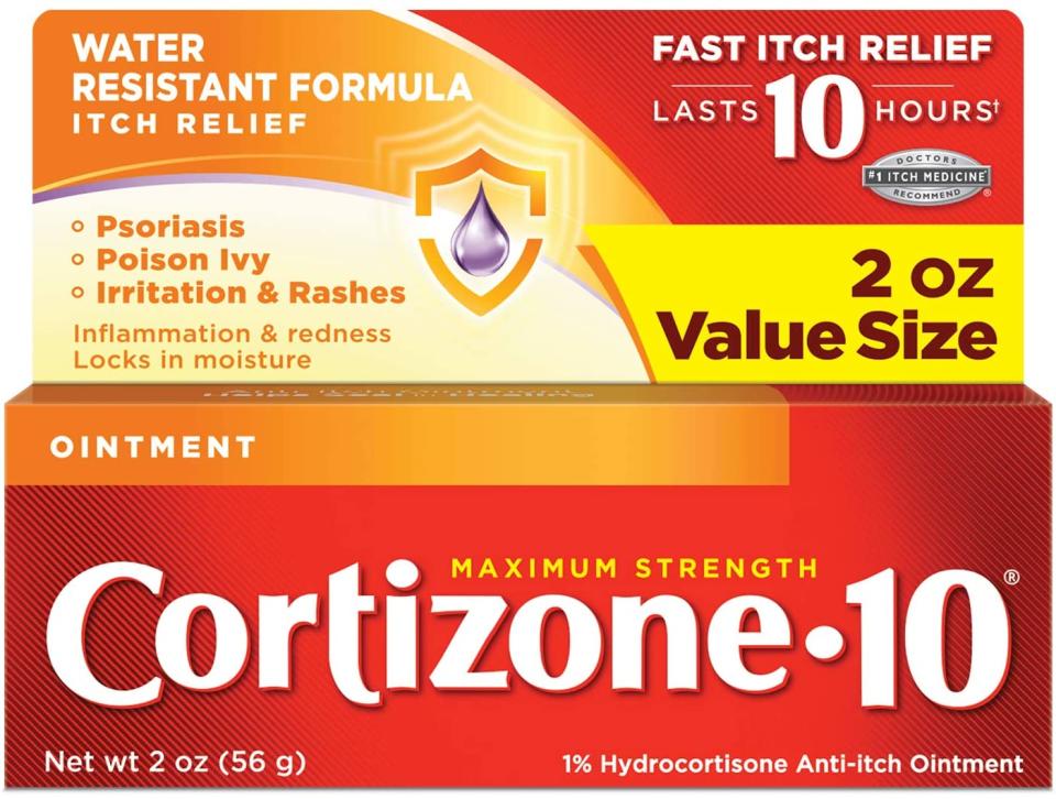 cortizone max strength ointment poison ivy treatment