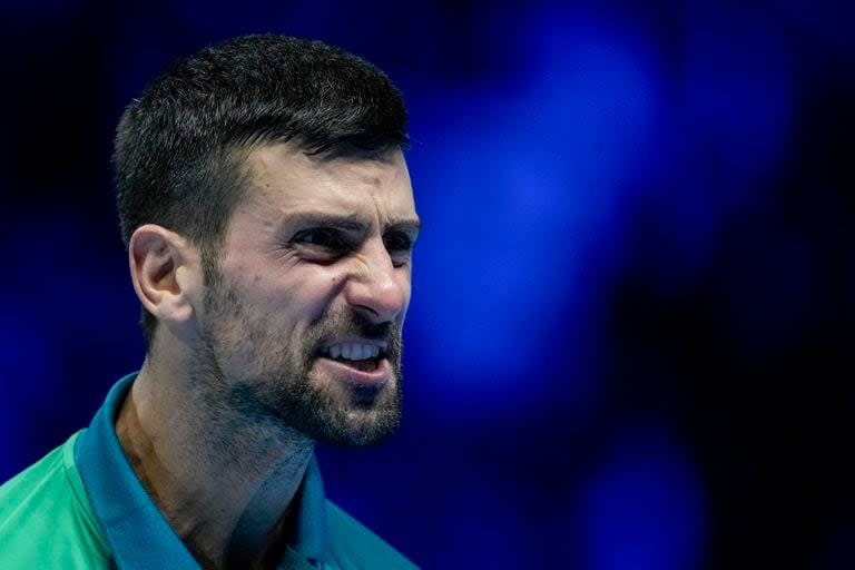 Aunque es el máximo ganador de torneos de Grand Slam (24), Novak Djokovic no se conforma y mantiene intacta su fiereza competitiva