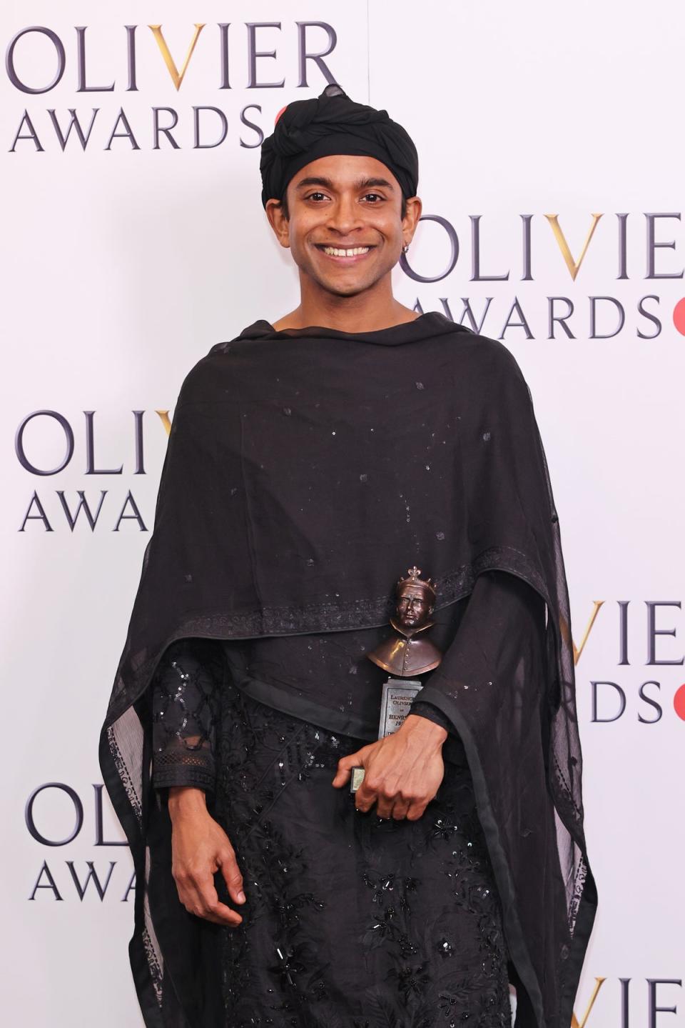 Olivier Awards 2022: Best dressed: Hiran Abeysekera at the Olivier Awards (Dave Benett/Getty Images)