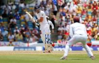 England's James Anderson is struck by a bouncer Action Images via Reuters / Jason O'Brien Livepic