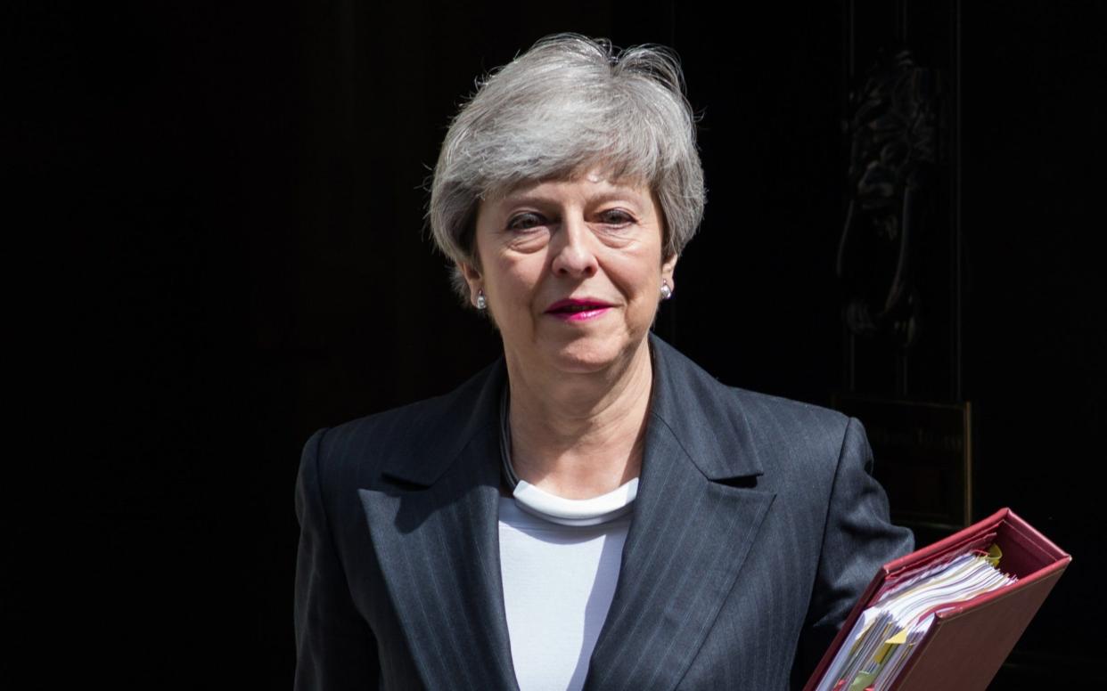 Former British Prime Minister Theresa May has been described as a 'bloody difficult woman' ub a new book from seasoned biographer Sir Anthony Seldon. - Wiktor Szymanowicz/Barcroft Media 