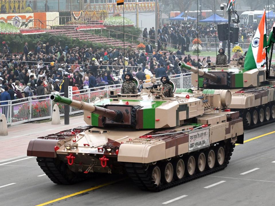 India Arjuna main battle tank