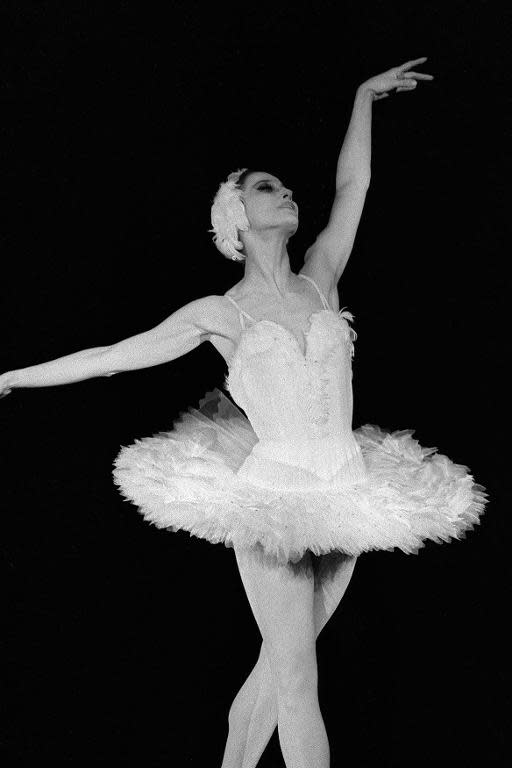 Maya Plisetskaya's celebrated performances were her roles in Carmen Suite, Anna Karenina, Sleeping Beauty and Bolero, a hymn to eroticism, which she danced at the age of 50