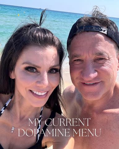 <p>Heather Dubrow/Instagram</p> Heather Dubrow with her husband Terry