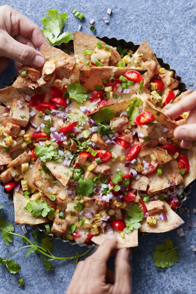 BBQ Chicken Nachos