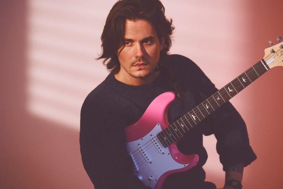 Ironic naff to the max: John Mayer in a promo shot for his latest album (Press image)