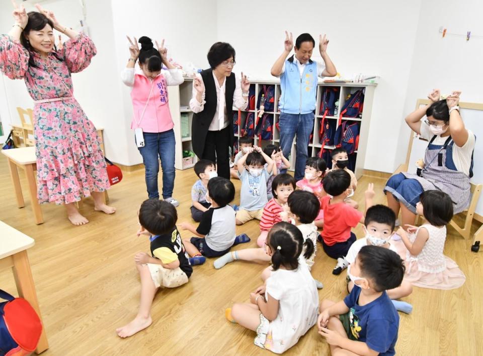 優化幼兒教保環境！彰化縣新闢5所公立幼兒園，聯合啟用後，可安置458位幼童。（圖：李河錫攝）