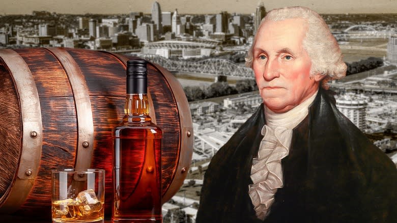 washington and bourbon kegs