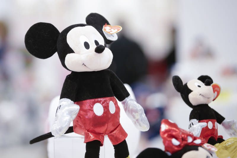 On November 18, 1928, Mickey Mouse appeared for the first time, with Walt Disney doing the voice of his soon-to-be-famous creation, in Steamboat Willie, the first fully synchronized sound cartoon produced. File Photo by John Angelillo/UPI