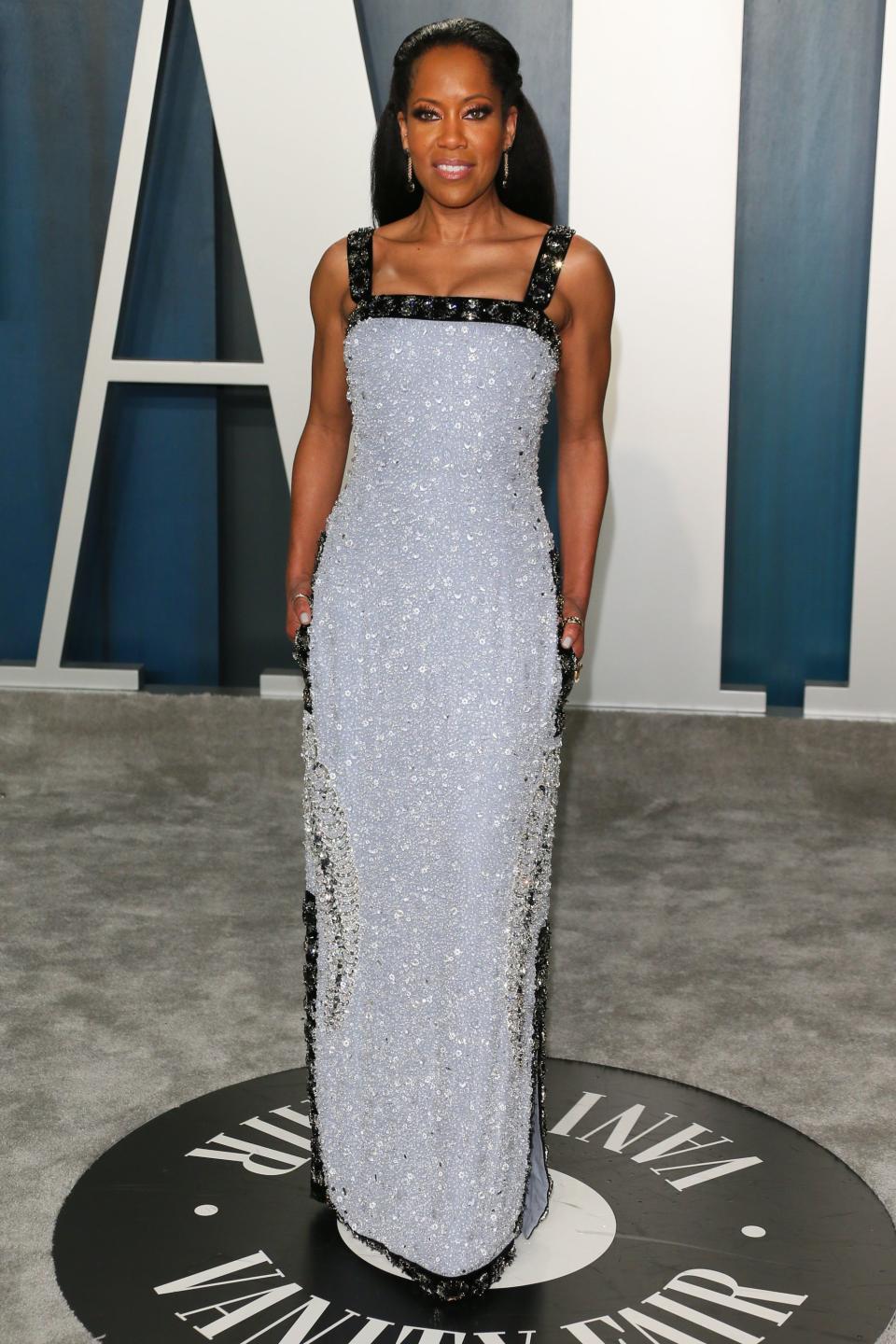 Regina King at the Vanity Fair Oscar Party 2020