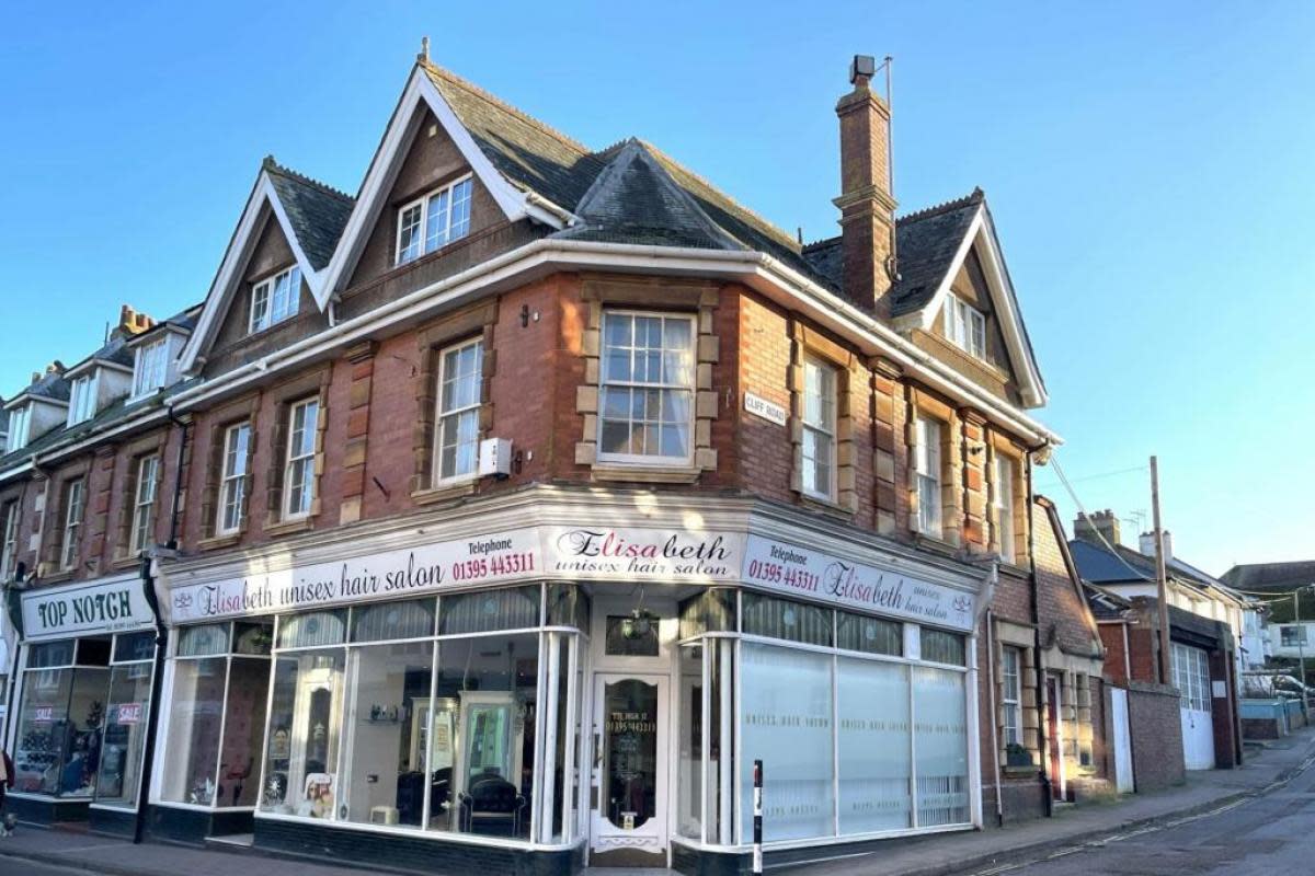 Elizabeth's Hair Salon at 3 Fore Street, Budleigh. <i>(Image: Rightmove)</i>