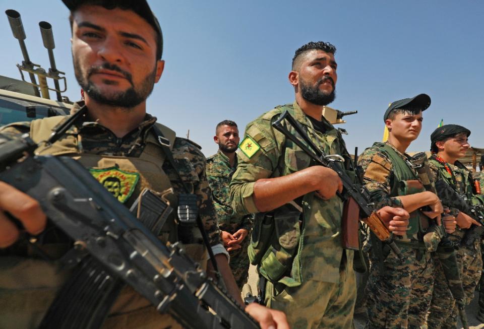 Verbündete des Westens, Feindbild der Türkei: Kämpfer der YPG (Bild: AFP Photo/Delil Souleiman)