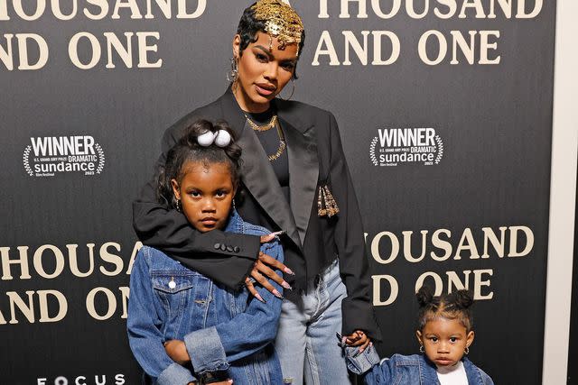 Taylor Hill/WireImage Teyana Taylor and kids