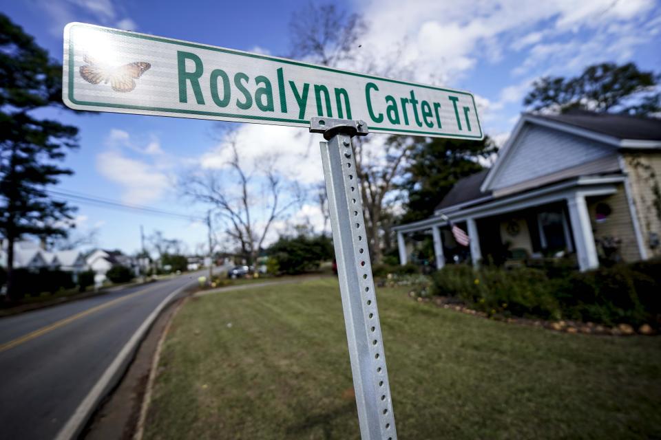 Rosalynn Carter's tiny hometown mourns a global figure who made many