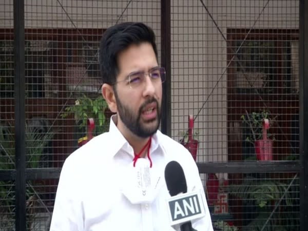 Delhi Jal Board (DJB) vice-chairman Raghav Chadha (File Photo/ANI)