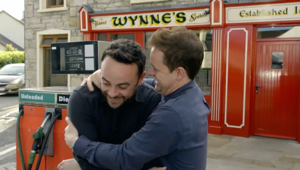 Dec feared he'd lost his best pal Ant forever (ITV)