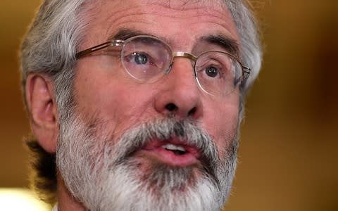 Gerry Adams - Credit: REUTERS