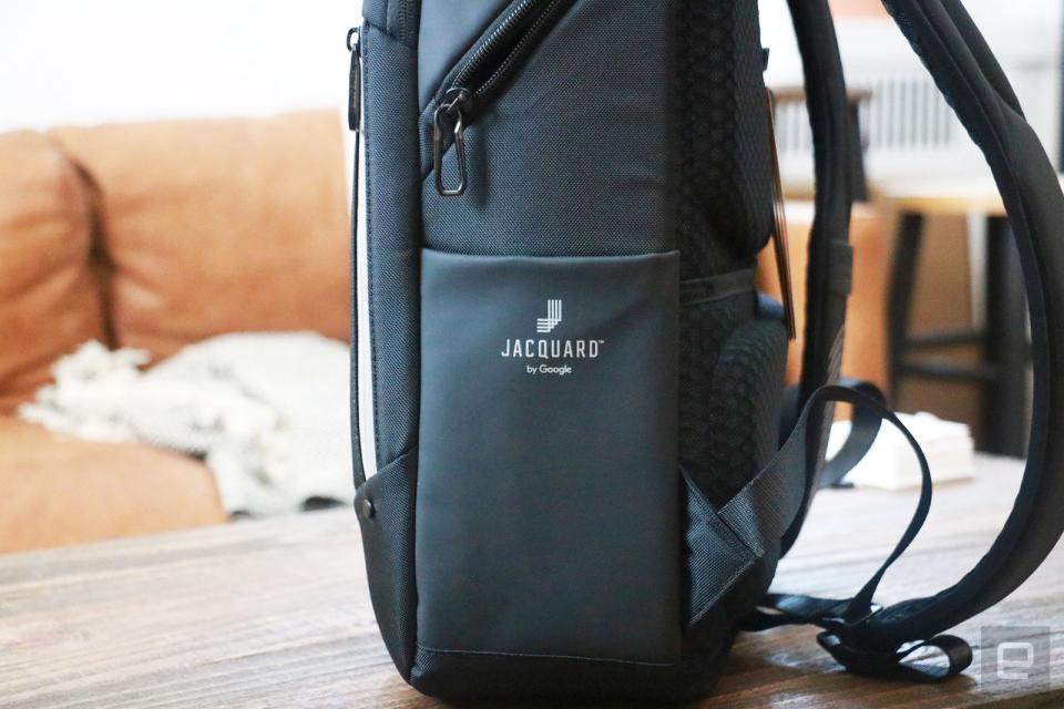 Samsonite Konnect-i backpack with Google Jacquard hands-on