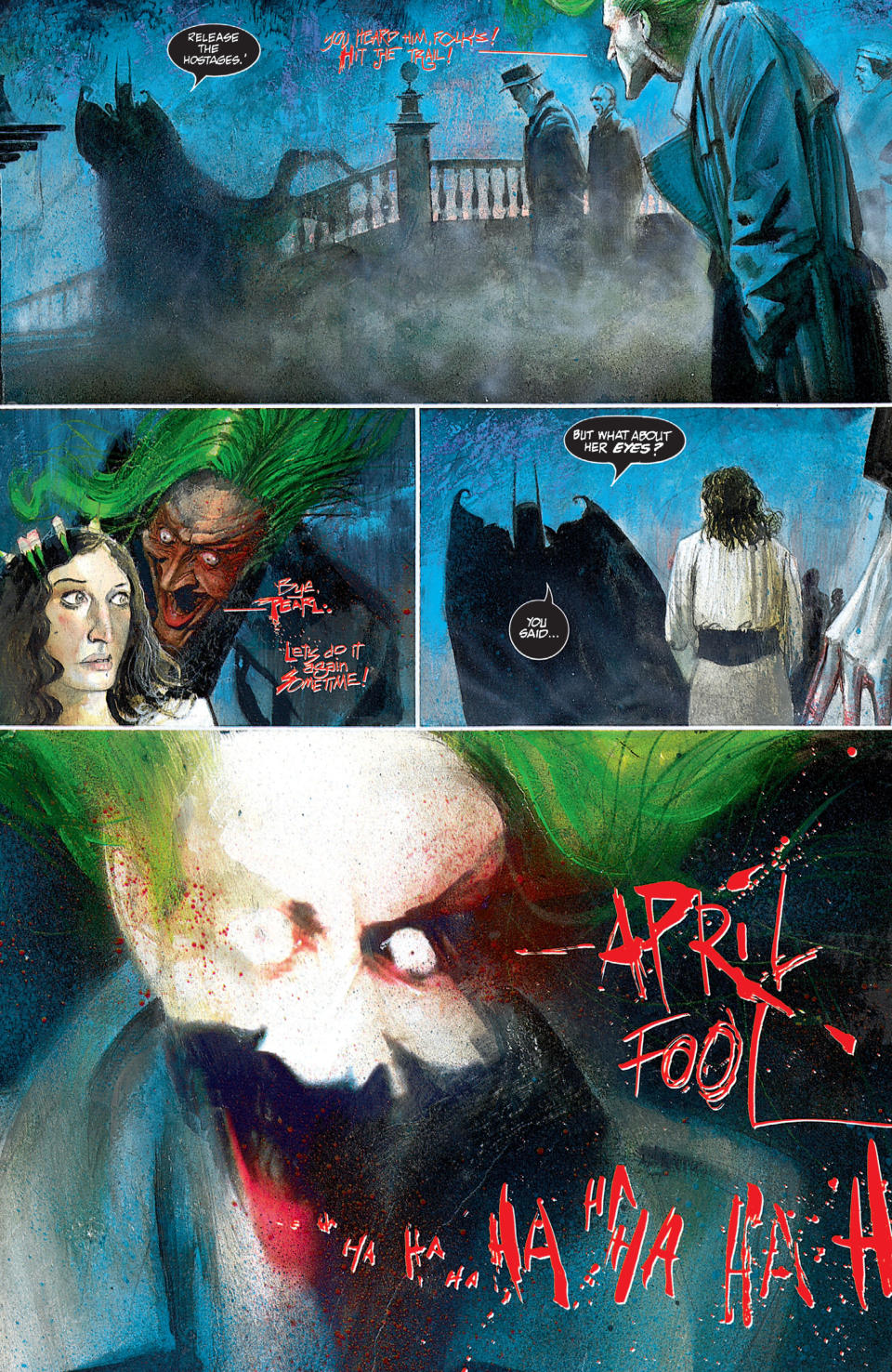 Art from Arkham Asylum