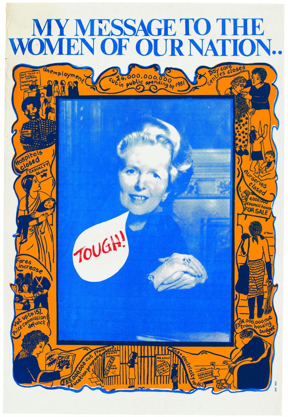 Red Women’s Workshop, ‘Tough! My Message to the Women of Our Nation…’ (1979) (Red Women’s Workshop)