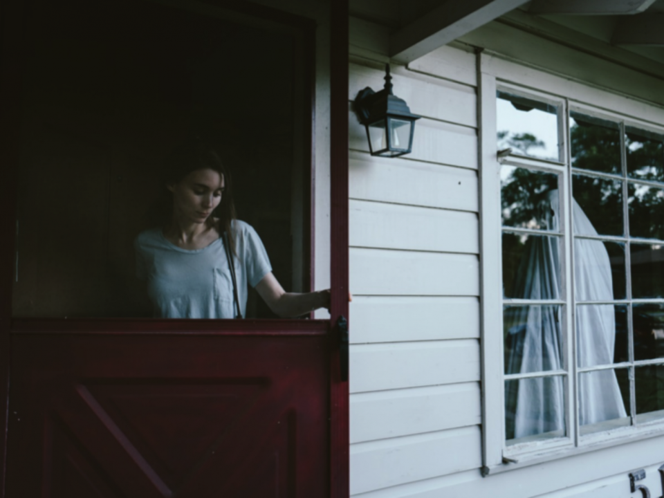 Rooney Mara in A Ghost Story (Bret Curry, courtesy of A24)