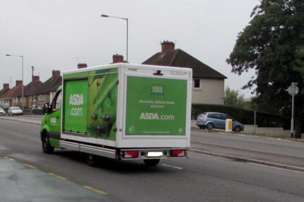 An unknown man approached the delivery worker and demanded money in the attempted robbery: credit - Geograph