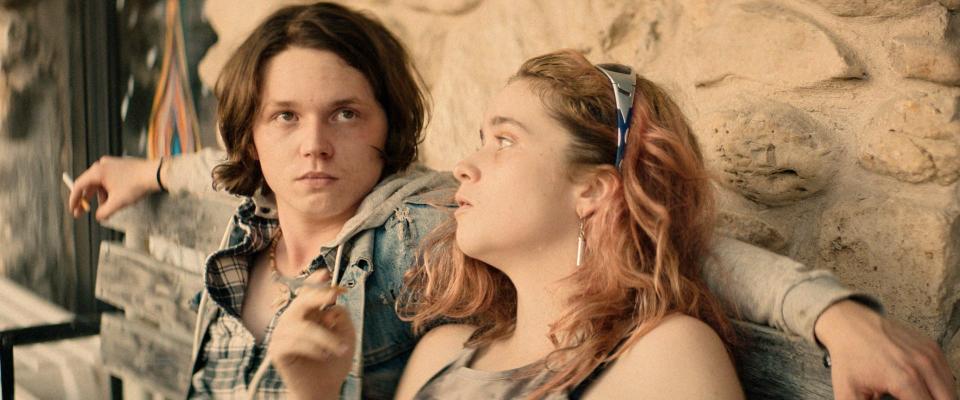 Jack Kilmer and Alice Englert play Ohio junkies lured to an L.A. rehab facility for nefarious reasons in the drama "Body Brokers."