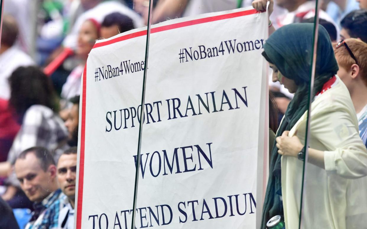 File image of a banner reading 